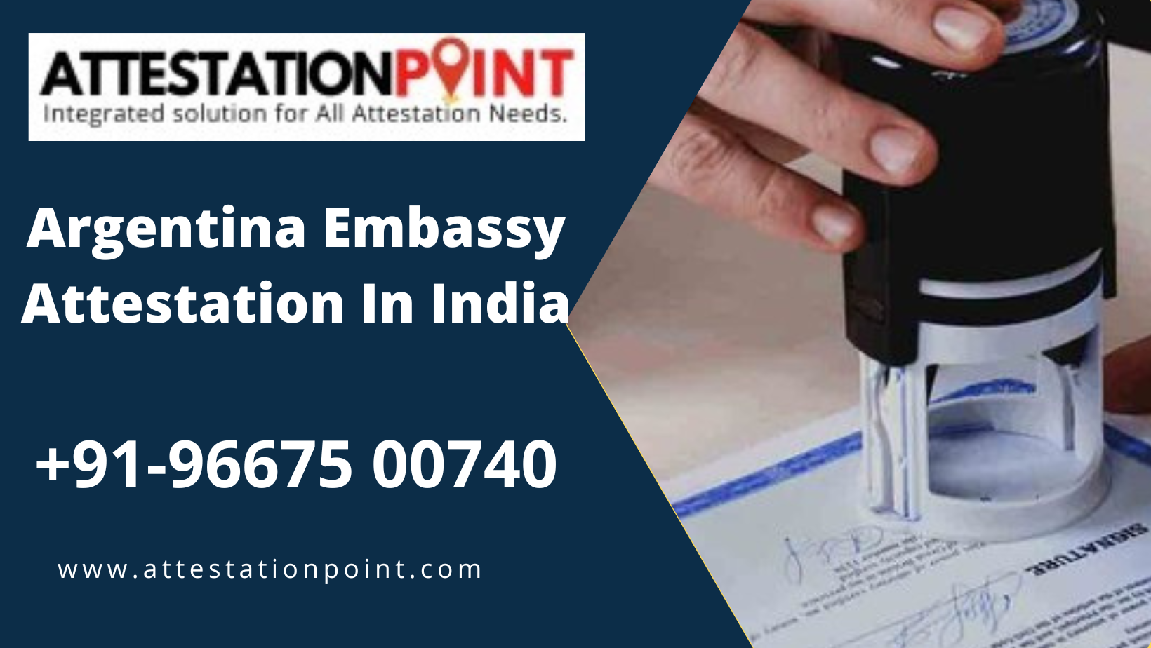 Argentina Embassy Attestation In India