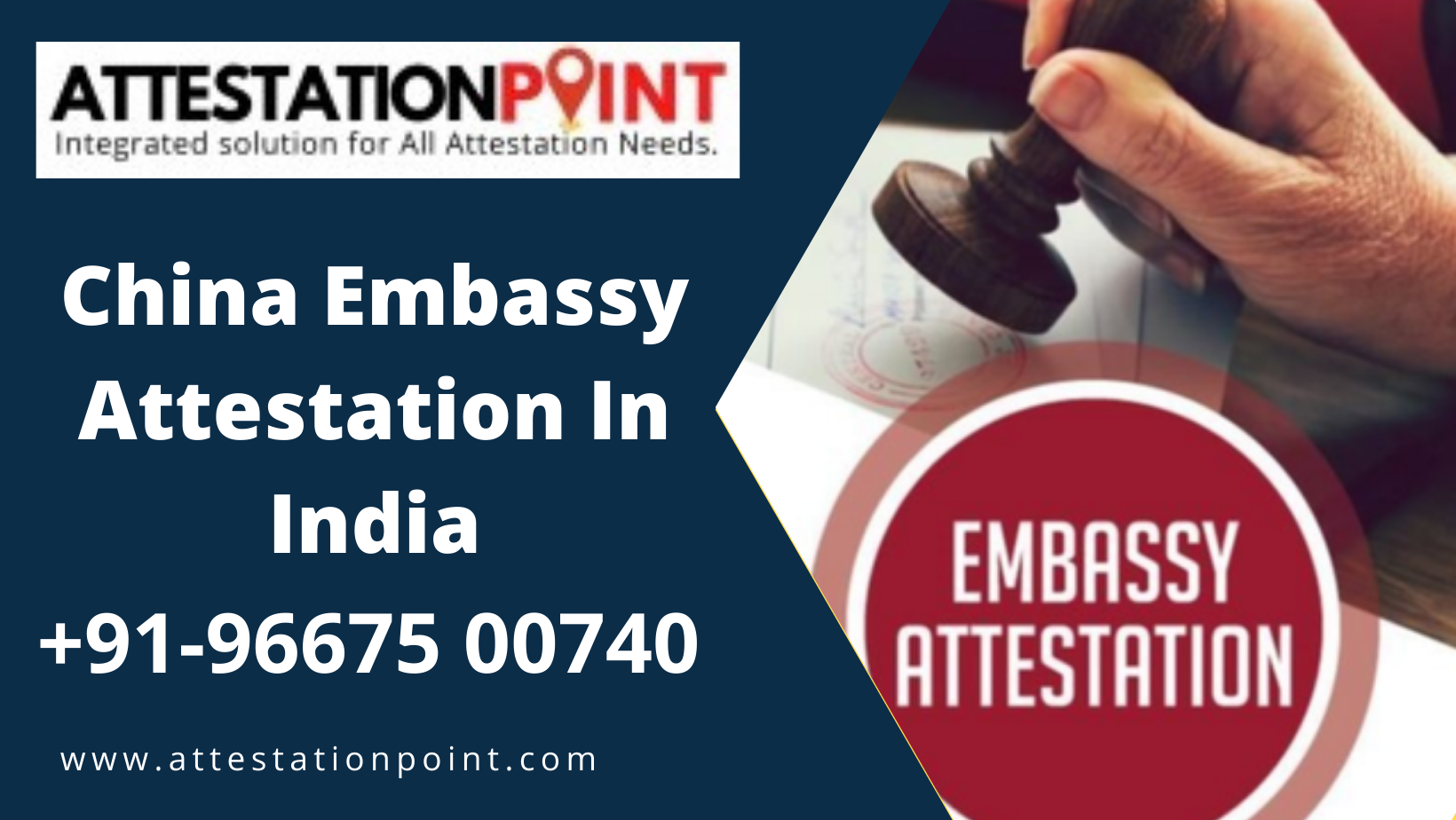 China Embassy Attestation In India