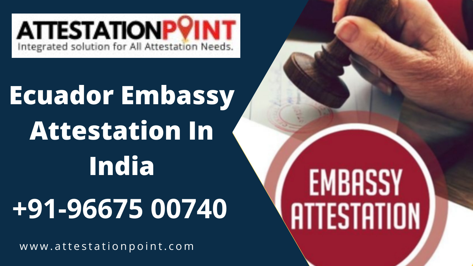 Ecuador Embassy Attestation In India