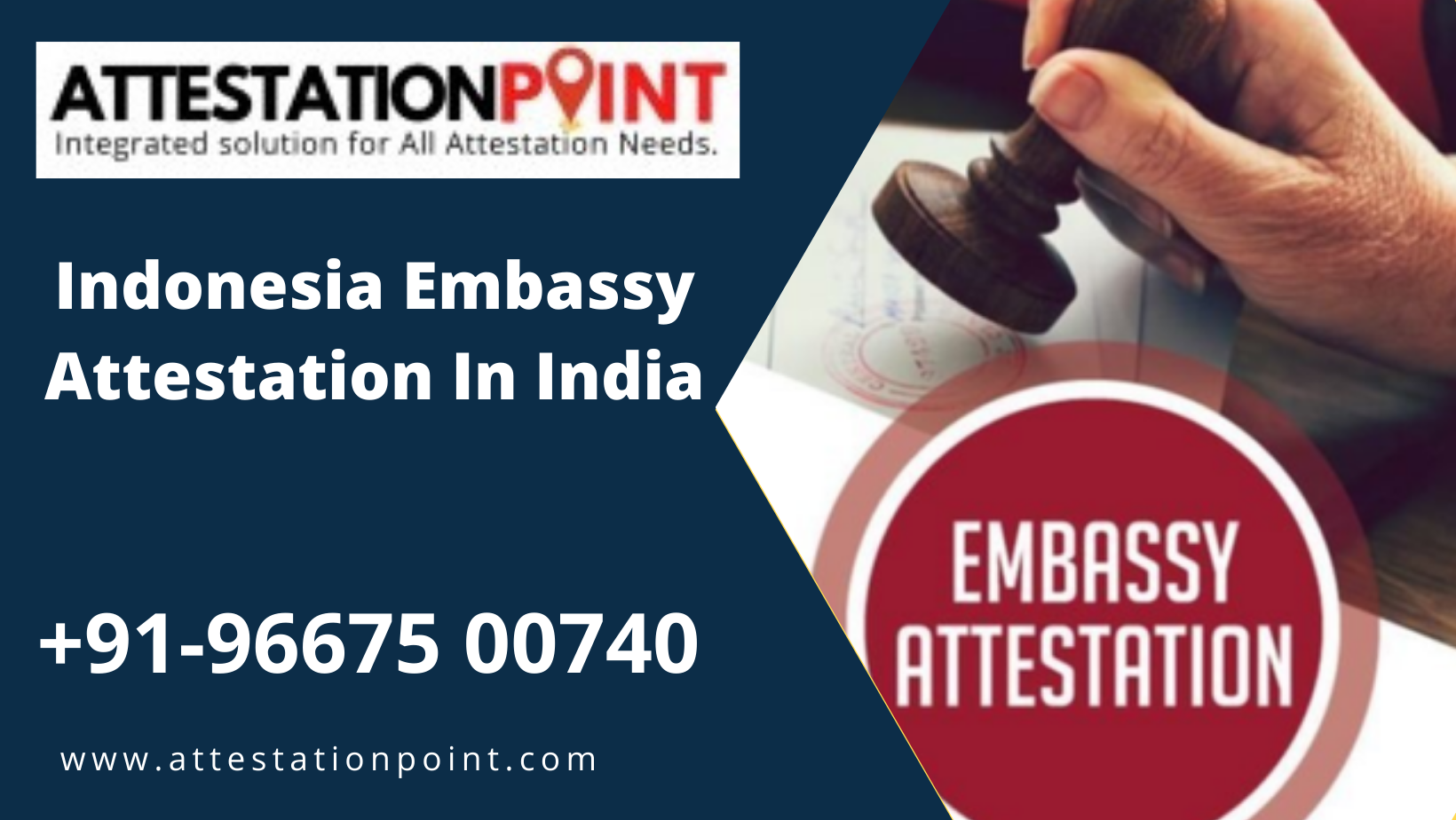 Indonesia Embassy Attestation In India