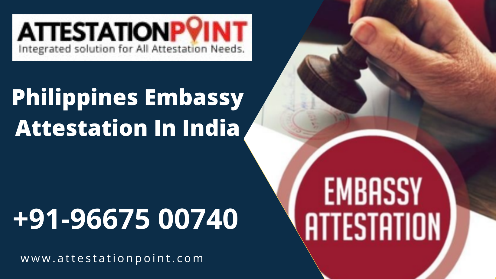 Philippines Embassy Attestation In India