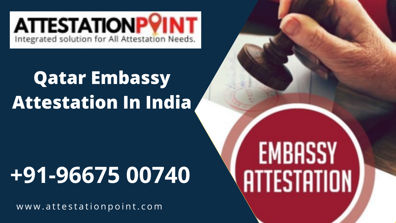 Qatar Embassy Attestation In India